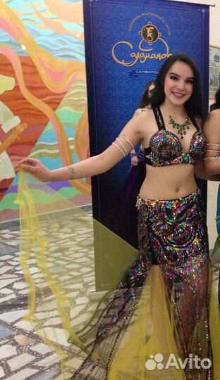 Костюм для восточных танцев, танцев живота