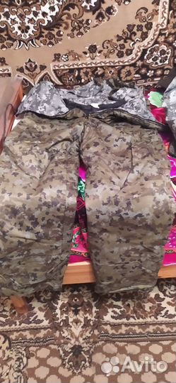 Зимний костюм камуфляж мужской