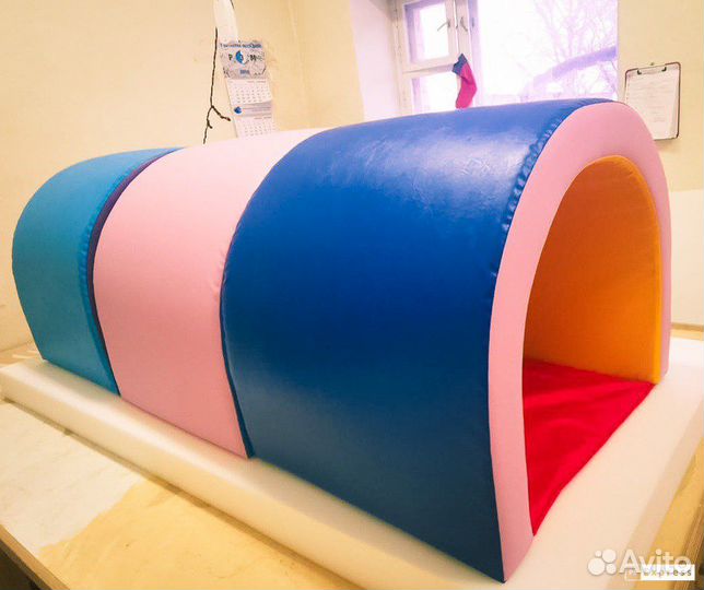 Мягкий игровой тоннель 1 секция