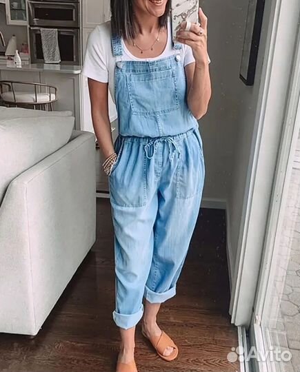 Комбинезон женский лето хлопок М