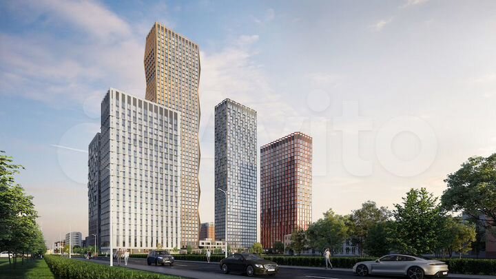 2-к. квартира, 74,2 м², 15/28 эт.