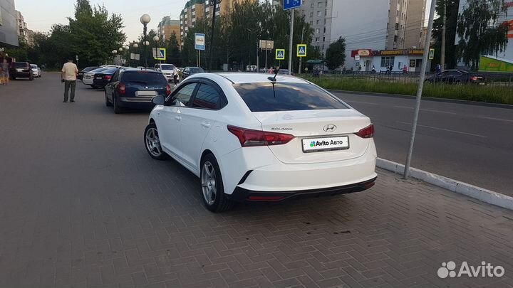 Hyundai Solaris 1.6 AT, 2021, 125 000 км