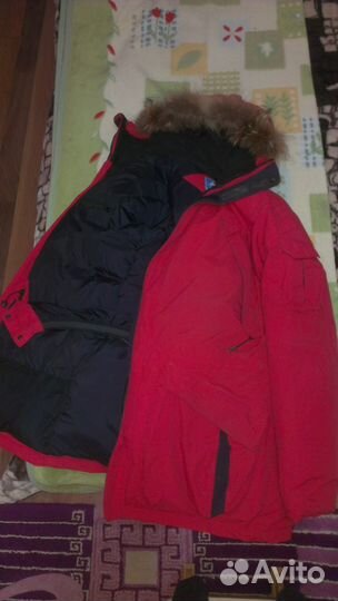 Пуховик-аляска back