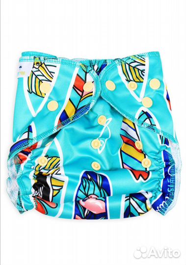 Многоразовый подгузник для плавания gloryes 3-18кг