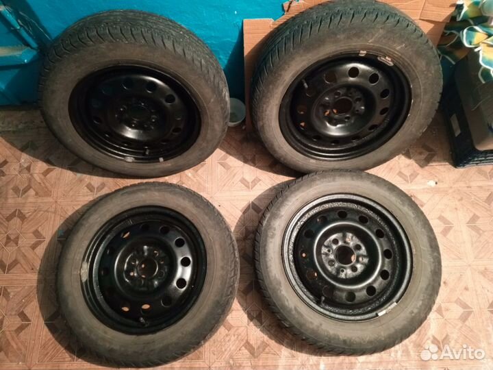 Штампы r14 ваз с резиной летней