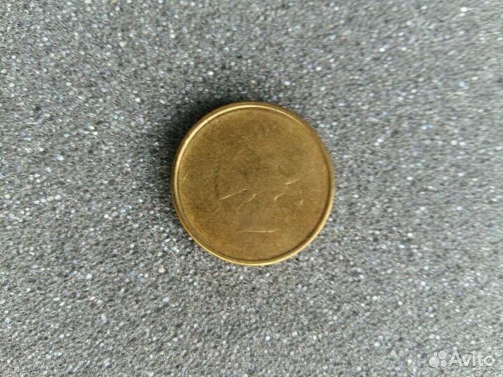 Монета 10 р брак