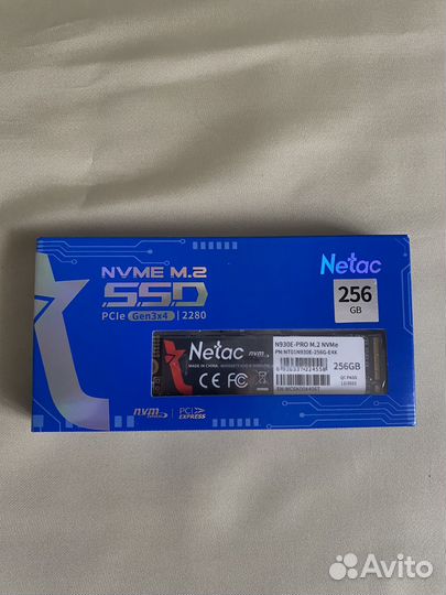Ssd M.2 256gb Netacу N930E Pro