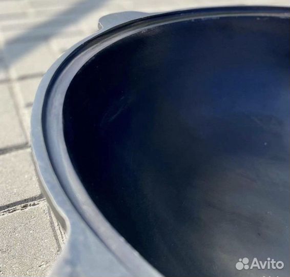 Казань чугунный 12л