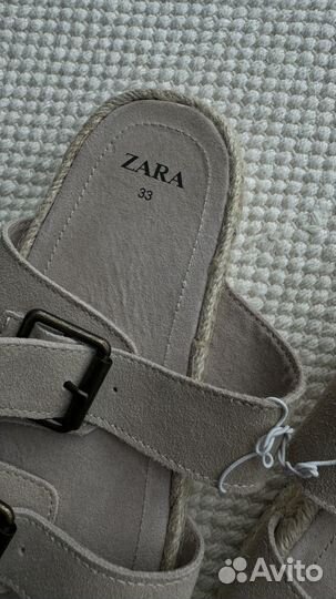 Шлепанцы детские 33 размер зара zara