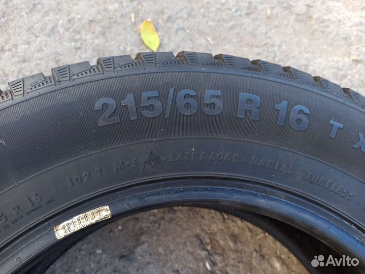 Continental ContiIceContact 4x4 215/65 R16