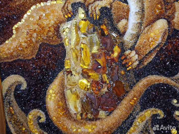 Янтарная картина 