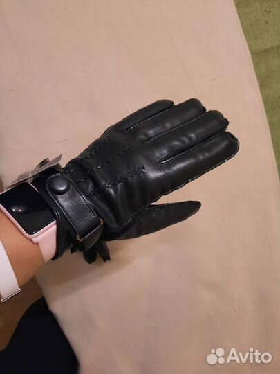 Мужские кожаные перчатки