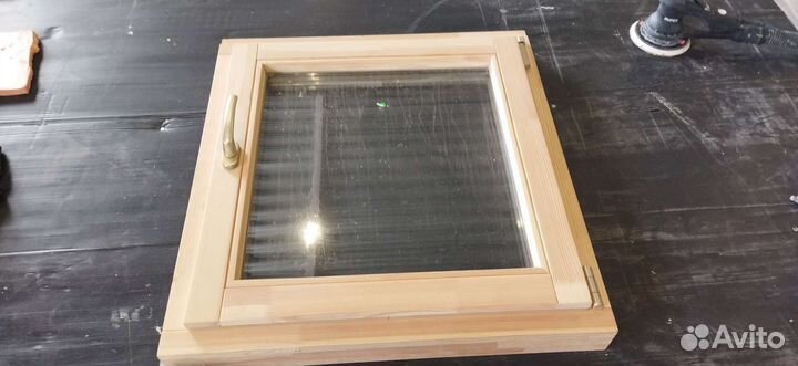 Окно евро деревянное