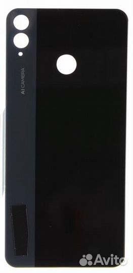 Задняя крышка для Honor 8X Черная cо скотчем