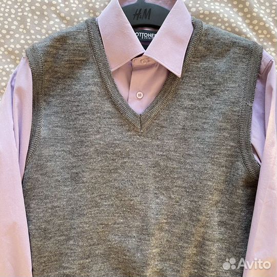 Рубашки и жилет на рост 150-158