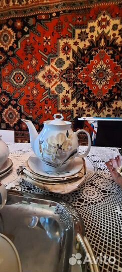 Чайный сервиз дулевский фарфор