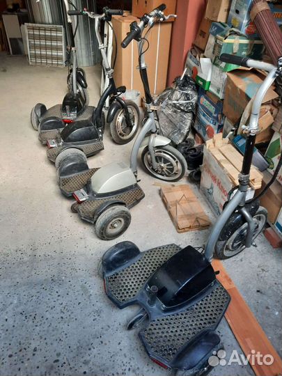 Электро самокаты 3х колесные