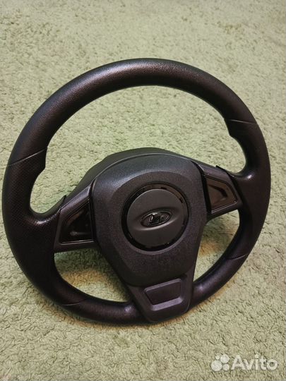 Руль приора, адаптирован под 2114