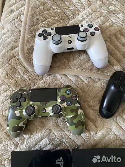 Игровая приставка ps4 с играми