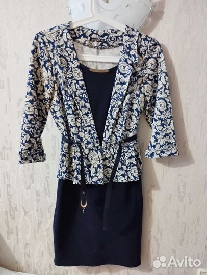 Вечернее платье 42 44 бу