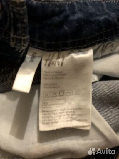 Комбинезон джинсовый H&M 152