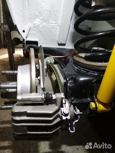 Переходные пластины для задних дисковых тормозов