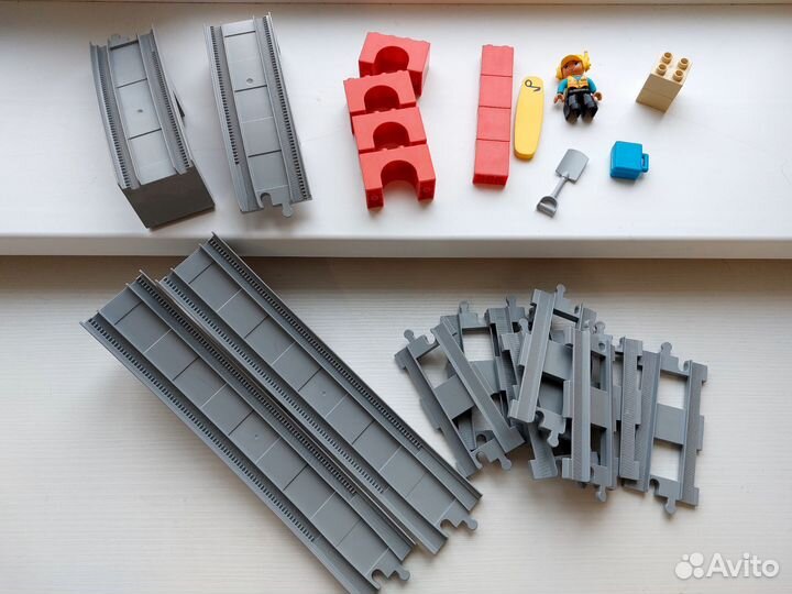 Lego duplo Поезд и мост 10874, 10872