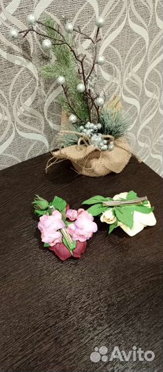 Заколка для волос ручной работы