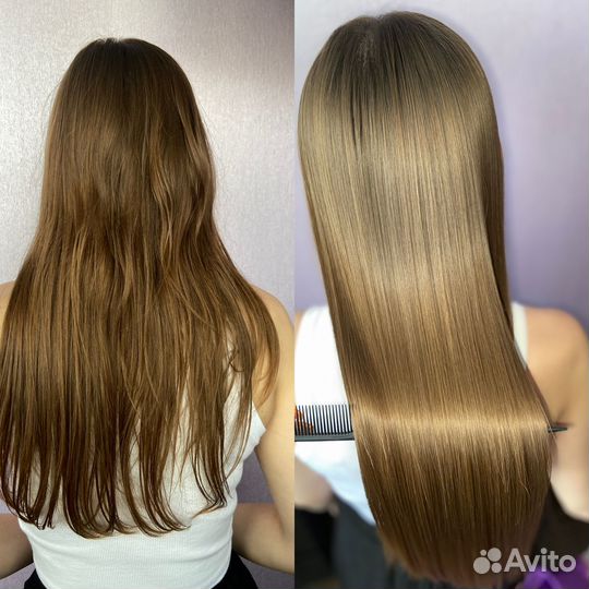 Кератиновое выпрямление /Ботокс волос/Подложки