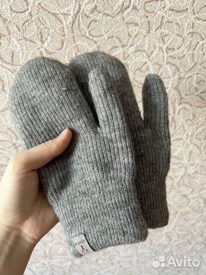 Варежки зимние женские