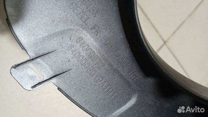 Рамка противотуманной фары правая Mitsubishi