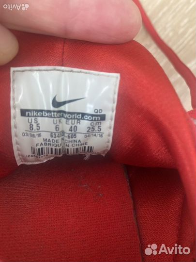 Кроссовки nike huarache р.39