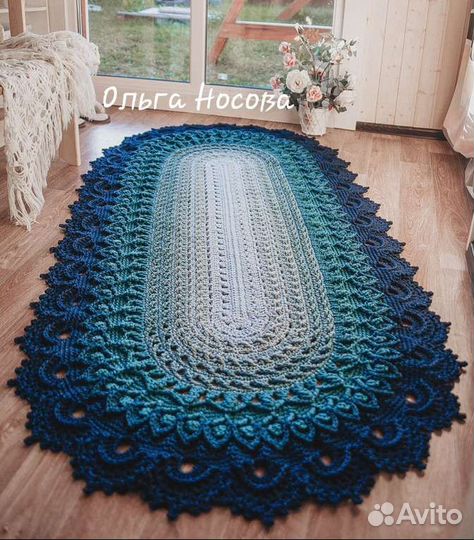 Ковер,дорожка ручной работы