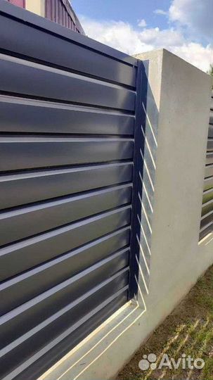 Забор жалюзи