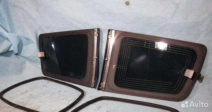 Стекло кузова заднее левое правое Pajero 3 Паджеро