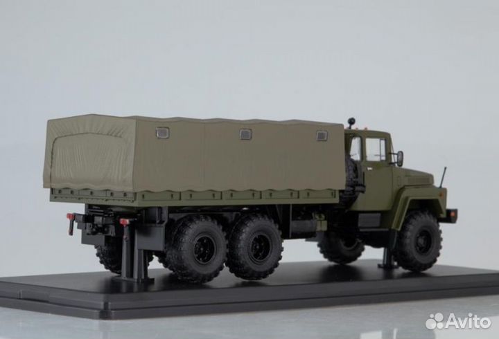 Краз-260 бортовой (с тентом) 1:43