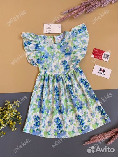 Платье Zara 92/98, 104, 110, 116, 122