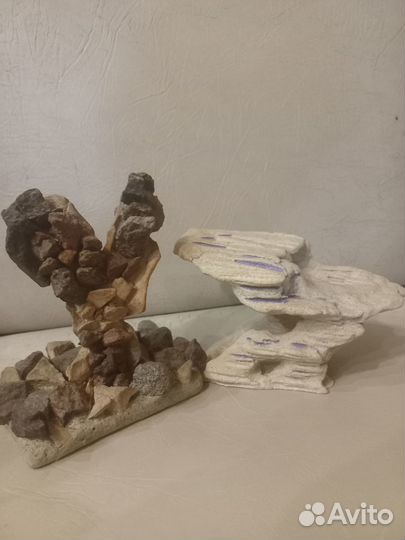 Грот для аквариума,ракушки