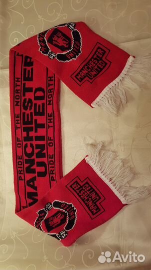 Шарф болельщика Manchester United оригинал