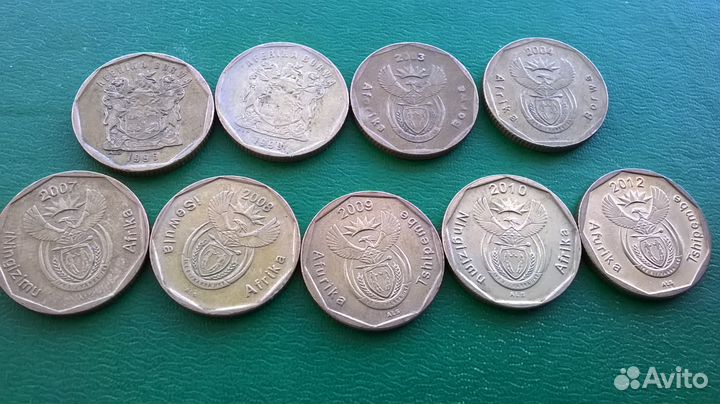 Монеты юар