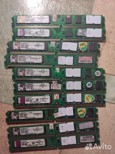 Оперативная память ddr2 800 Kingston 2gb