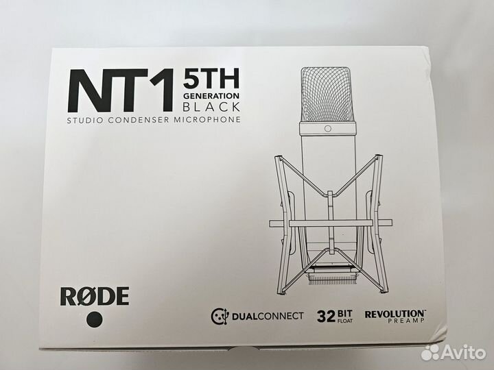 Студийный микрофон Rode NT1 5th Generation Black