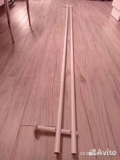 Продам карниз для штор двухрядный металлический