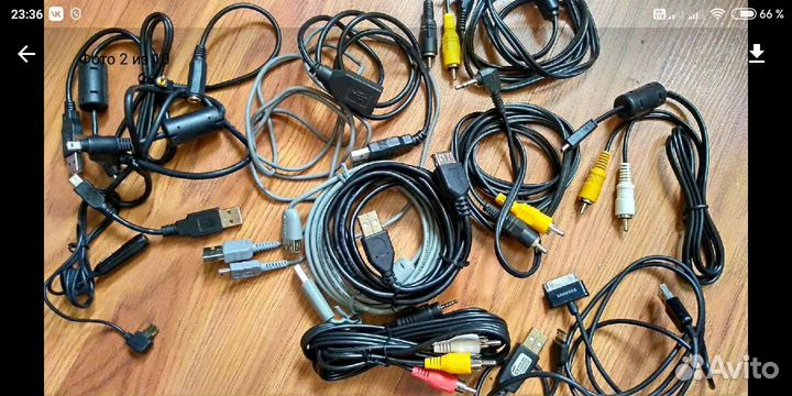 Разные переходники:Scart,S-video,AUX,RCA,Jack