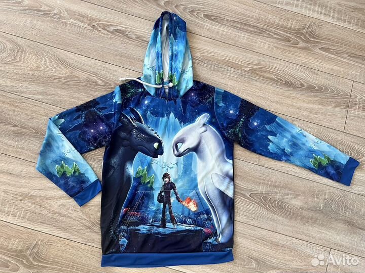 Свитшот, кофта/как приручить дракона/беззубик