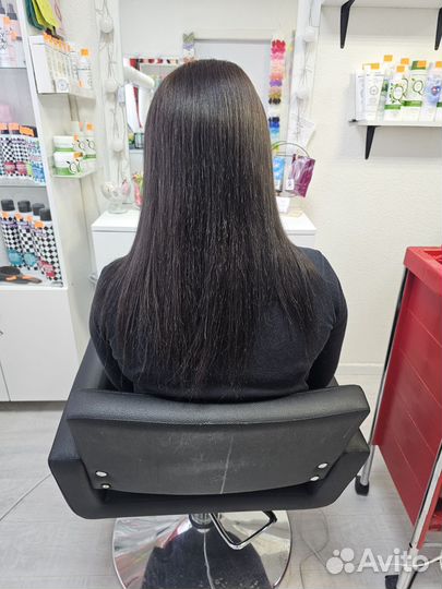 Наращивание биопротеиновых волос