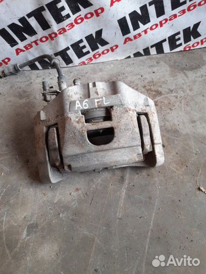 Суппорт передний левый Audi A6 C6 2008