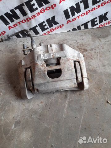 Суппорт передний левый Audi A6 C6 2008