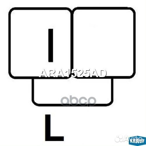 Регулятор генератора ARA1525AD Krauf