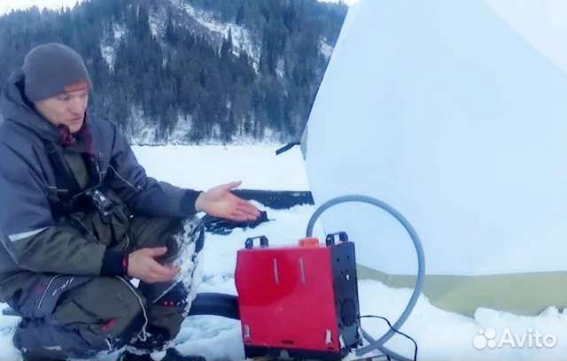 Дизельная печка для палатки зимней рыбалки